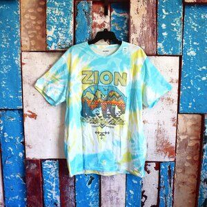 Unisex Old Navy Zion National Park Utah Tie-Dye T-Shirt XXLARGE Cool Tie Dye NEW